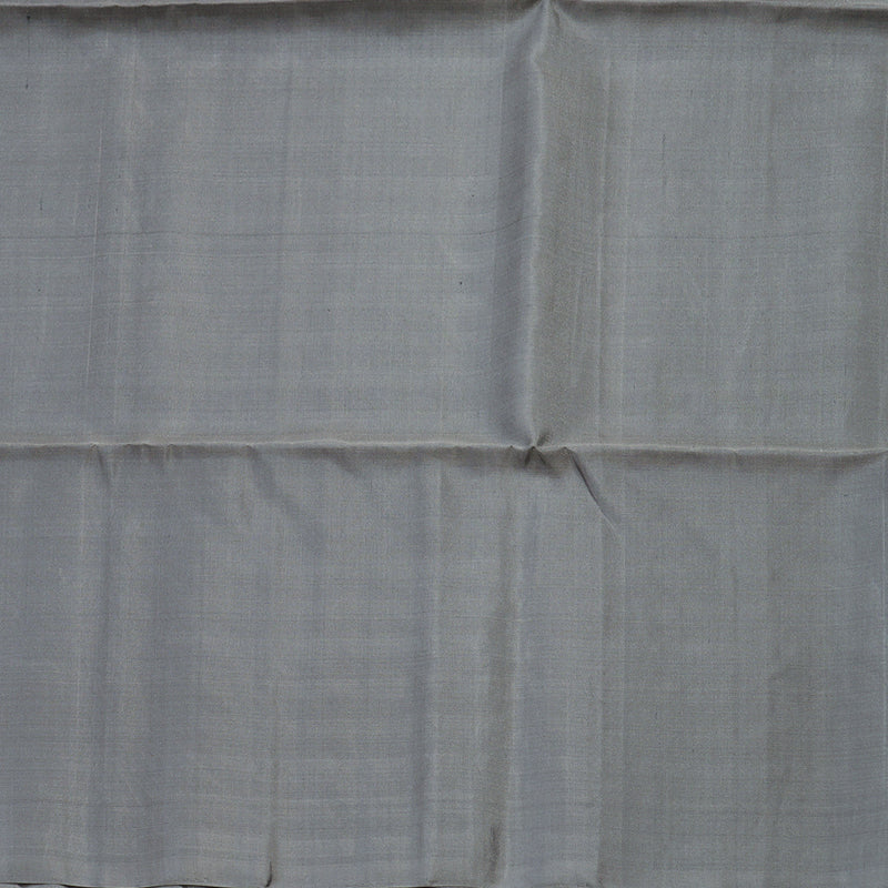 Hayagrivas Handloom Grey Soft Silk Saree KBE654G5-2