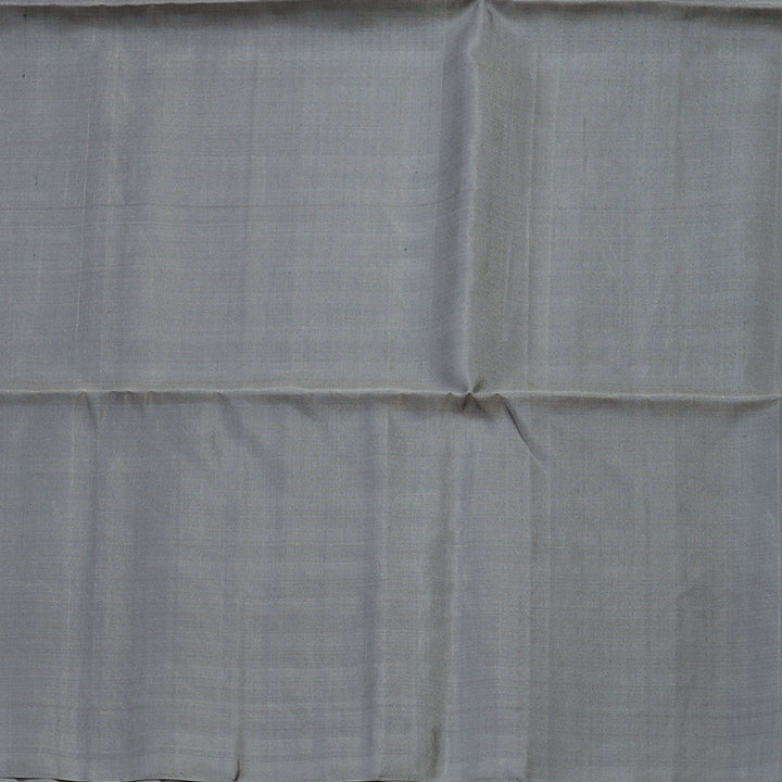 Hayagrivas Handloom Grey Soft Silk Saree KBE654G5-2