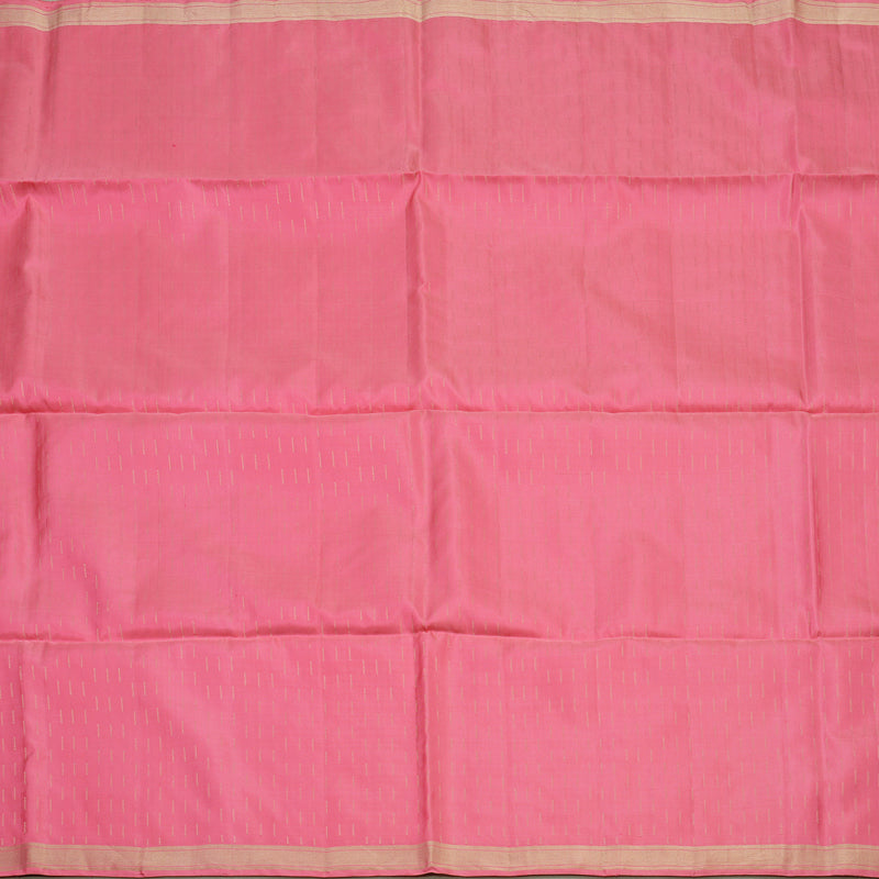 Hayagrivas Handloom Rose Pink Soft Silk Saree KBE659G7-1