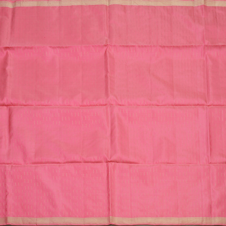 Hayagrivas Handloom Rose Pink Soft Silk Saree KBE659G7-1