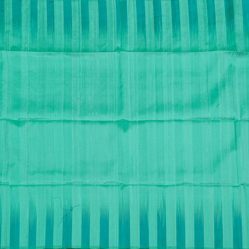 Hayagrivas Light Sea Blue Handloom Soft Silk Saree with Sea Blue Border KBE65D1-13