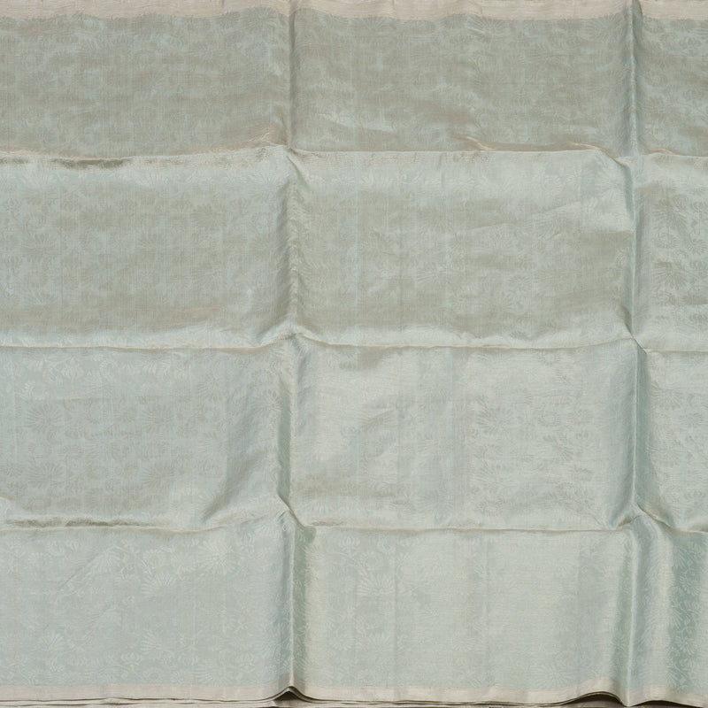 Hayagrivas Powder Blue (Tissue) Pure Soft Silk Saree KBE662G4-1