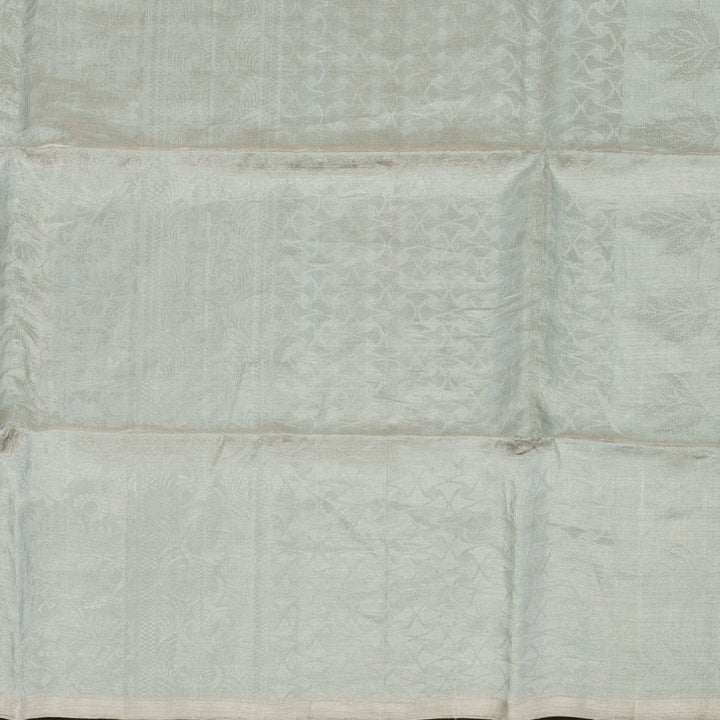 Hayagrivas Powder Blue (Tissue) Pure Soft Silk Saree KBE662G4-1