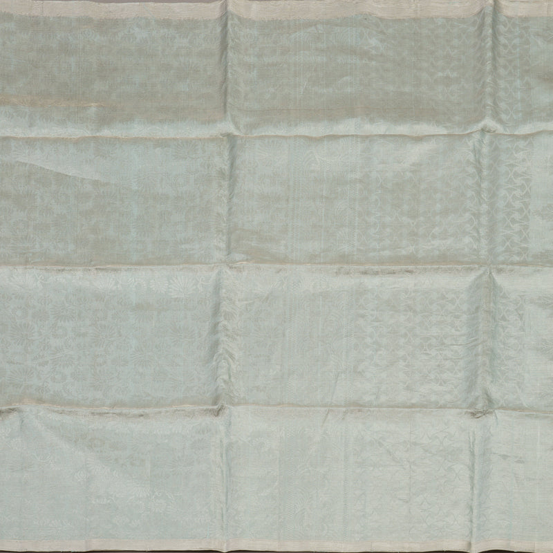 Hayagrivas Powder Blue (Tissue) Pure Soft Silk Saree KBE662G4-1