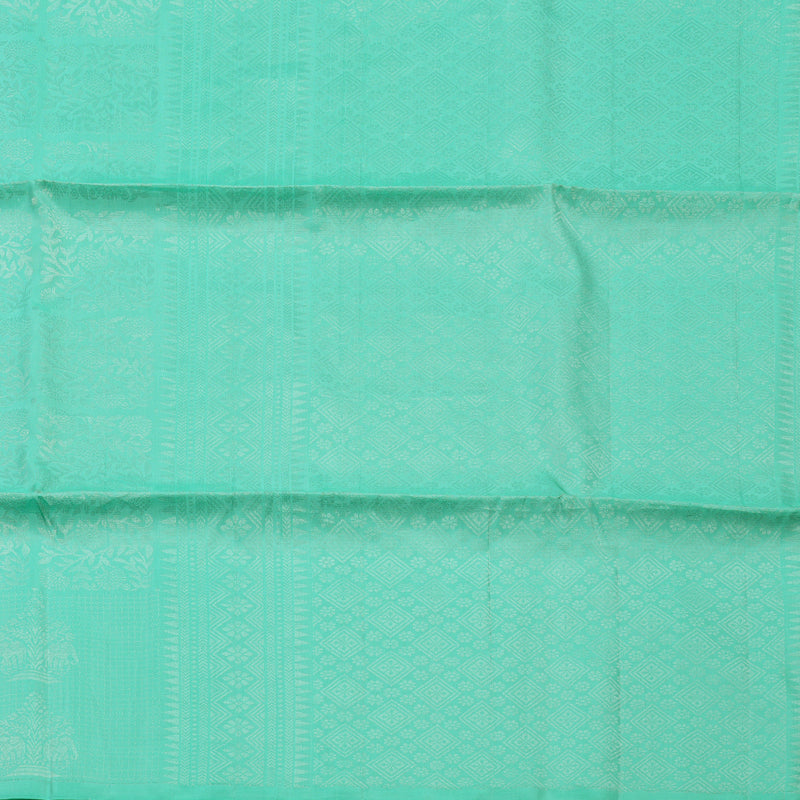 Hayagrivas Handloom Pastel Green Pure Soft Silk Saree KBE662G6-15