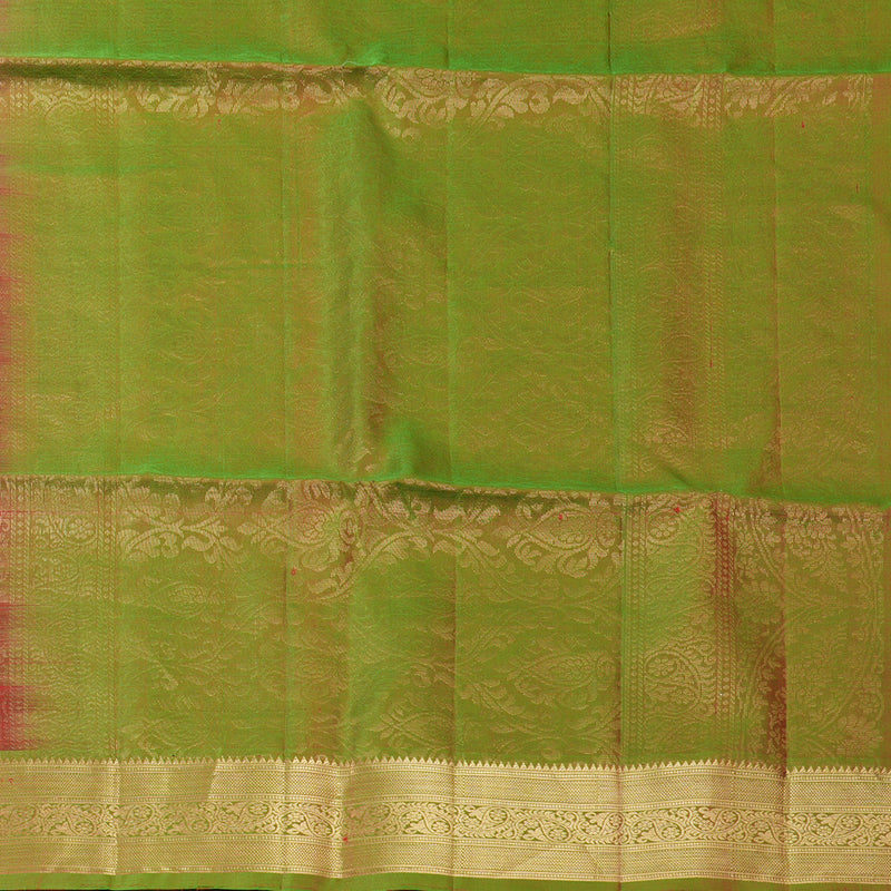 Hayagrivas Red Pure Soft Silk Saree KBE662G7-5