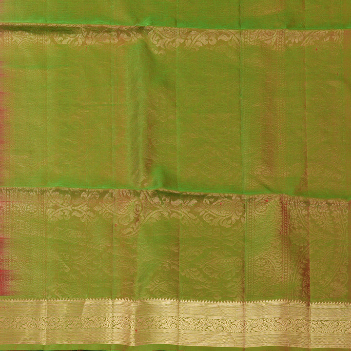 Hayagrivas Red Pure Soft Silk Saree KBE662G7-5