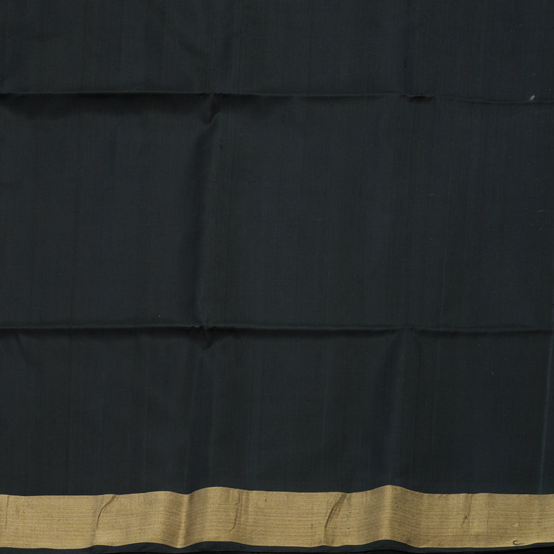 Hayagrivas Handloom Pink Pure Ikkat Soft Silk Saree with Black Border KBE663G2-41