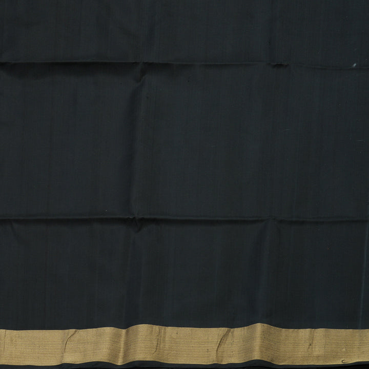 Hayagrivas Handloom Pink Pure Ikkat Soft Silk Saree with Black Border KBE663G2-41