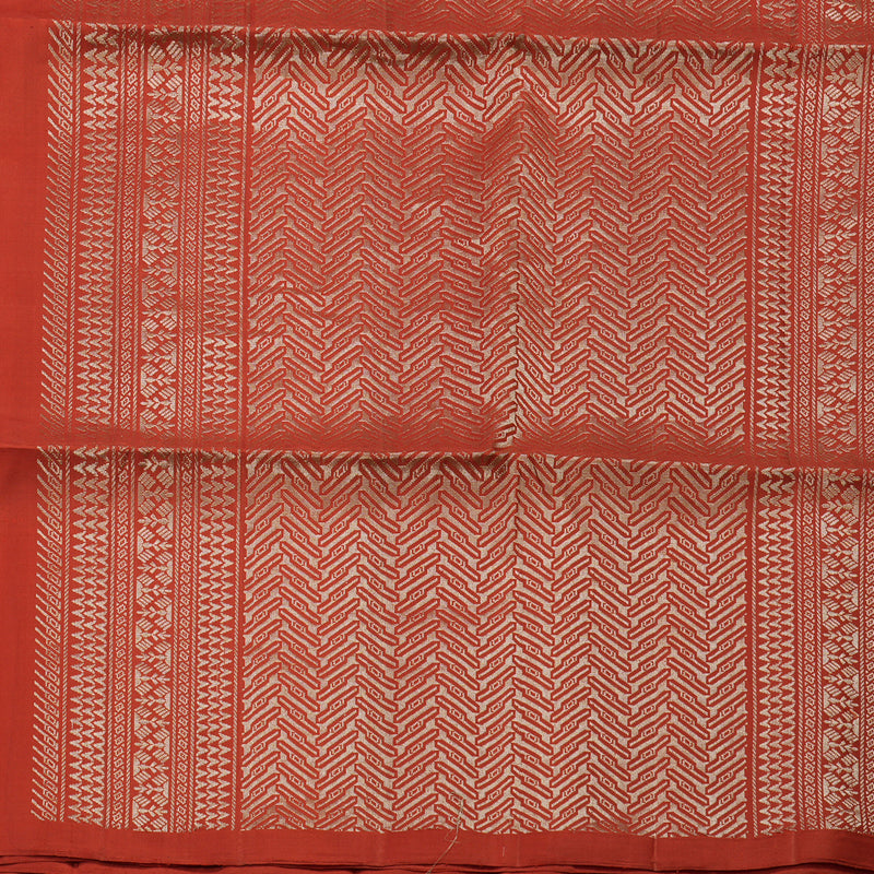 Hayagrivas Handloom Red Soft Silk Saree KBE664G3-18