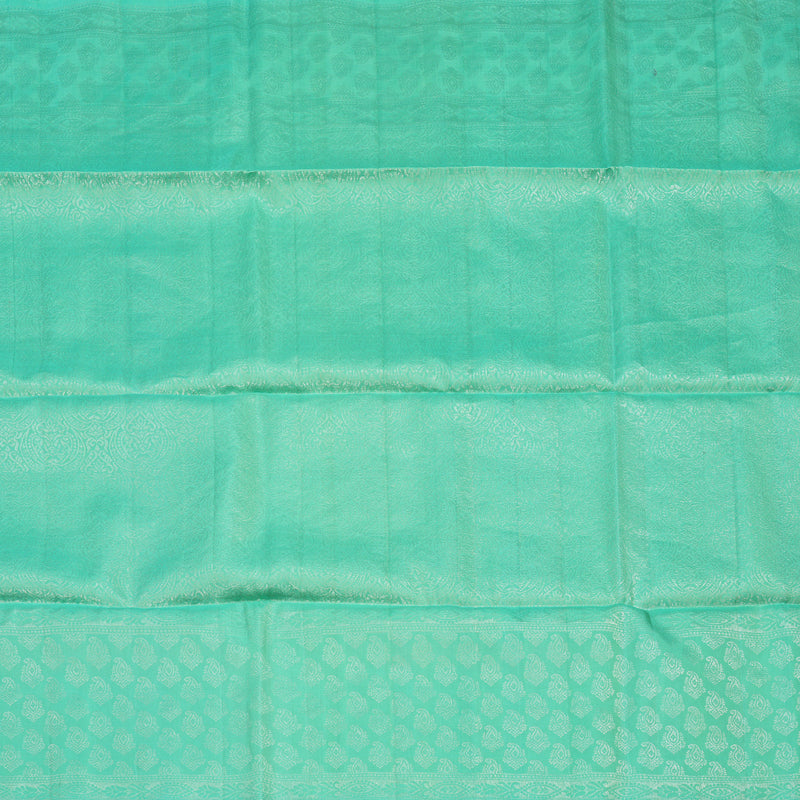 Hayagrivas Handloom Pastel Green Soft Silk Saree KBE664G3-32