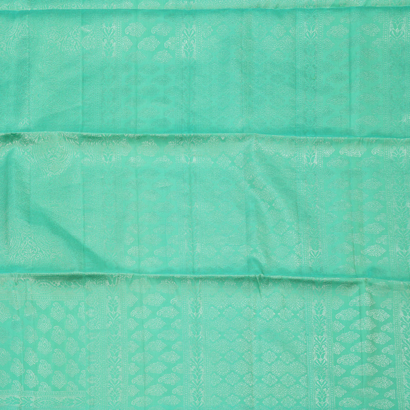 Hayagrivas Handloom Pastel Green Soft Silk Saree KBE664G3-32