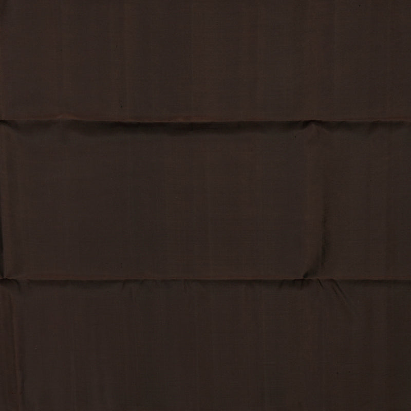 Hayagrivas Handloom Deep Brown Pure Soft Silk Saree KBE664G3-38