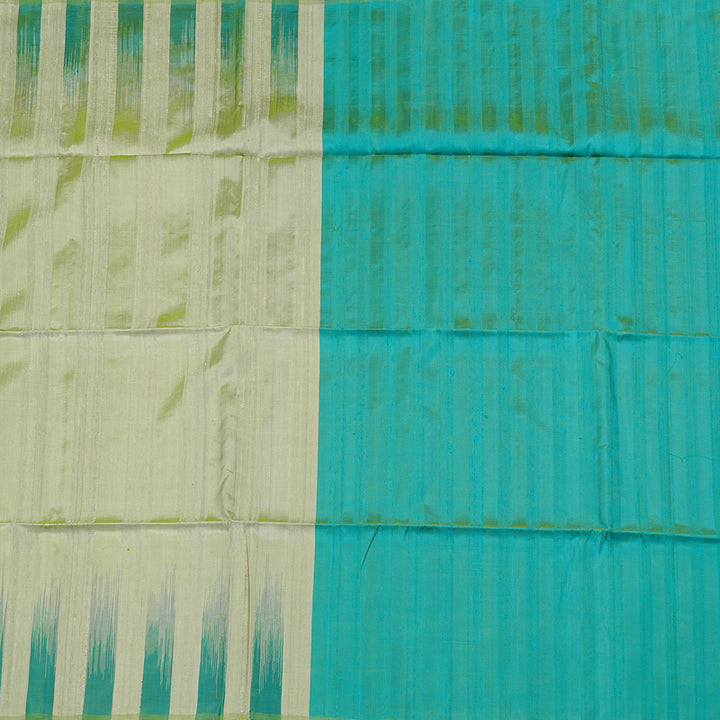 Hayagrivas Pastel Green Handloom Soft Silk Saree KBE66D1-1