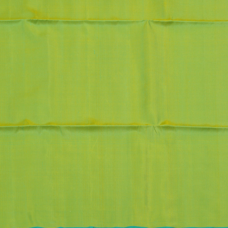Hayagrivas Handloom Fluorescent Green Pure Soft Silk Saree with KBE672G3-1
