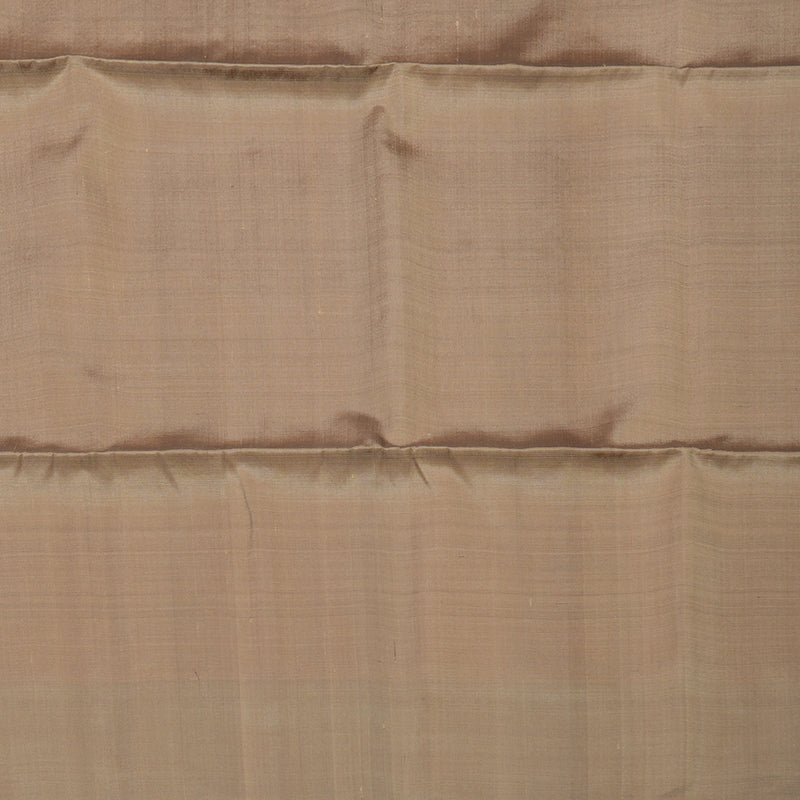 Hayagrivas Handloom Peach Pure Soft Silk Saree with Royal Beige Border KBE674G2-7