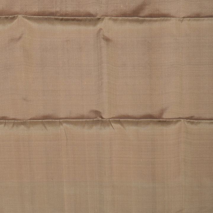 Hayagrivas Handloom Peach Pure Soft Silk Saree with Royal Beige Border KBE674G2-7