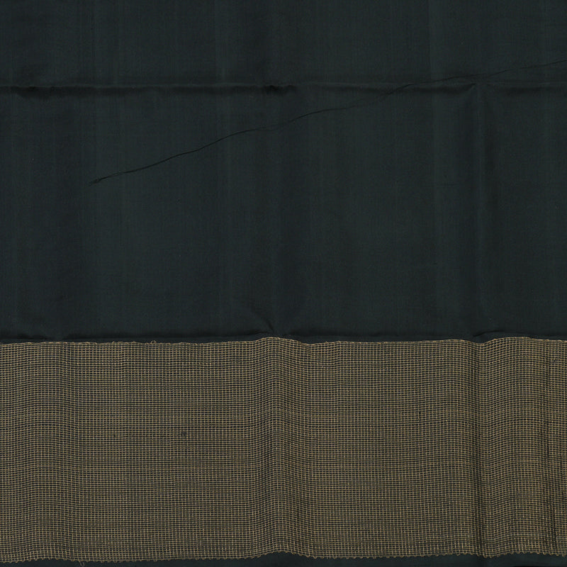 Hayagrivas Handloom Black Soft Silk Saree KBE674G3-4