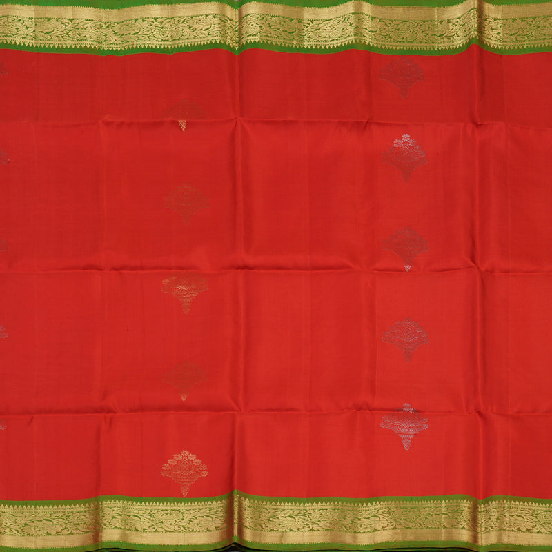 Hayagrivas Handloom Red Soft Silk Saree with Manthalir Border KBE674G4-12