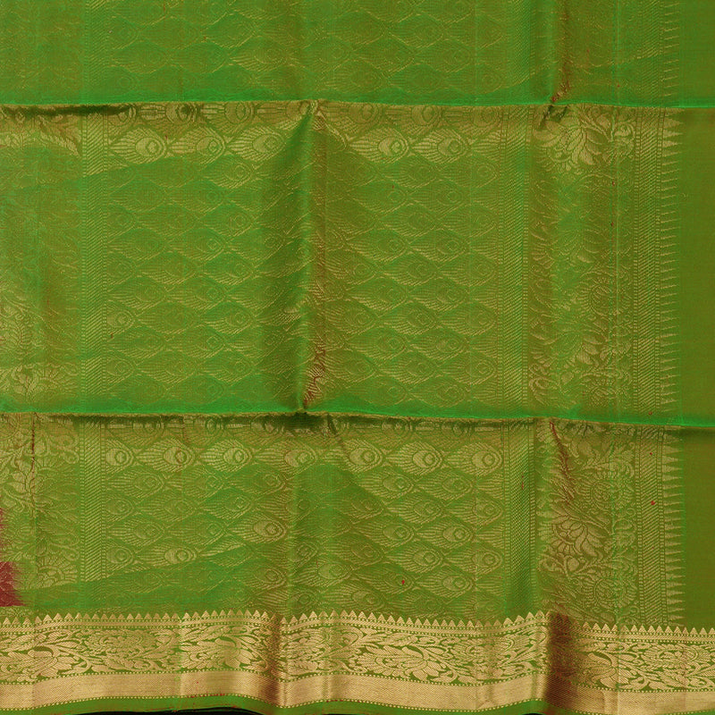 Hayagrivas Handloom Red Soft Silk Saree with Manthalir Border KBE674G4-12