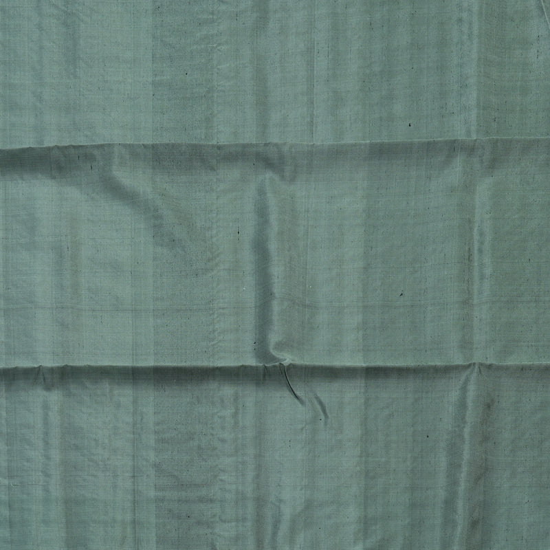 Hayagrivas Handloom Araku Maroon Pure Soft Silk Saree with Greenish-Grey Border KBE674G6-9
