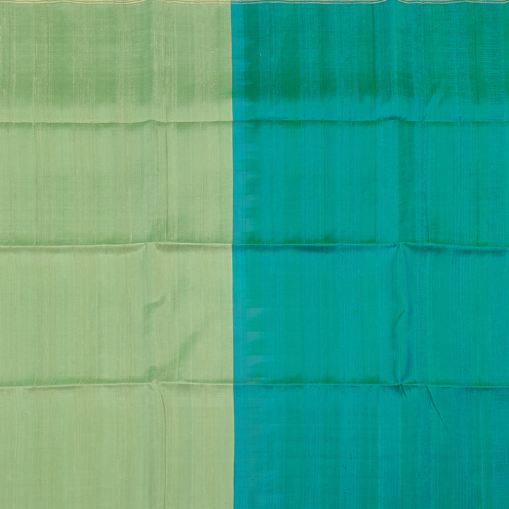 Hayagrivas Ligh Pastel Green Handloom Soft Silk Saree KBE67D1-10