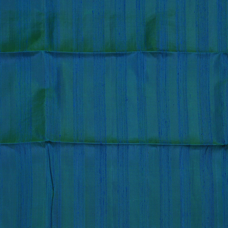 Hayagrivas Handloom Soft Silk Saree in Glamorous Peacock Blue KBE67D1-13