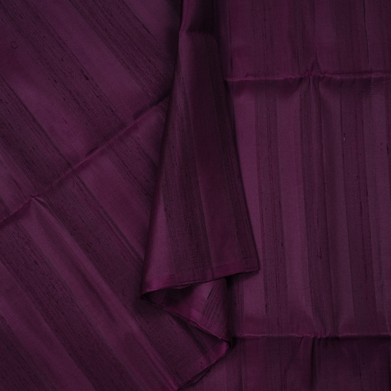 Hayagrivas Dark Purple Handloom Soft Silk Saree KBE67D1-14