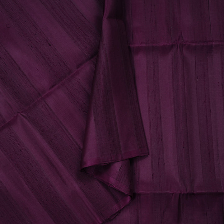 Hayagrivas Dark Purple Handloom Soft Silk Saree KBE67D1-14