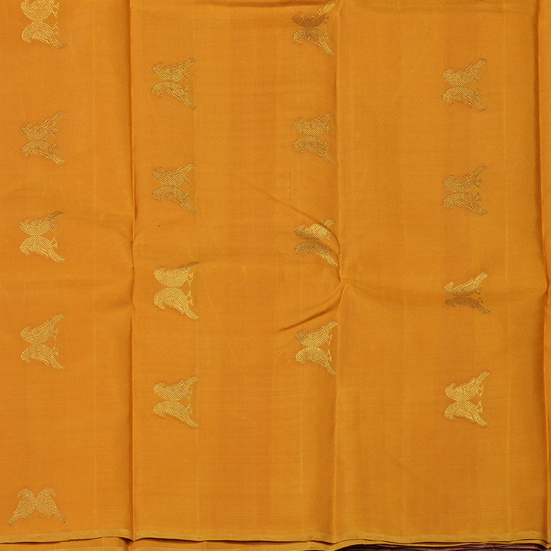 Hayagrivas Handloom Maroon Kanjivaram Silk Saree KBE683G3-2