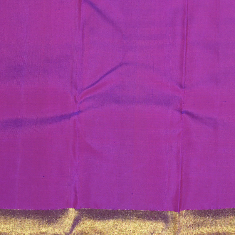 Hayagrivas Handloom Purple Kanjivaram Silk Saree KBE683G8-3