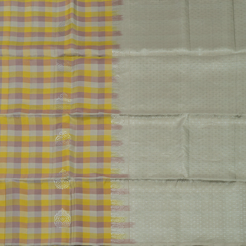 Hayagrivas Handloom Pure Multicolour Soft Silk Saree KBE696G2-2