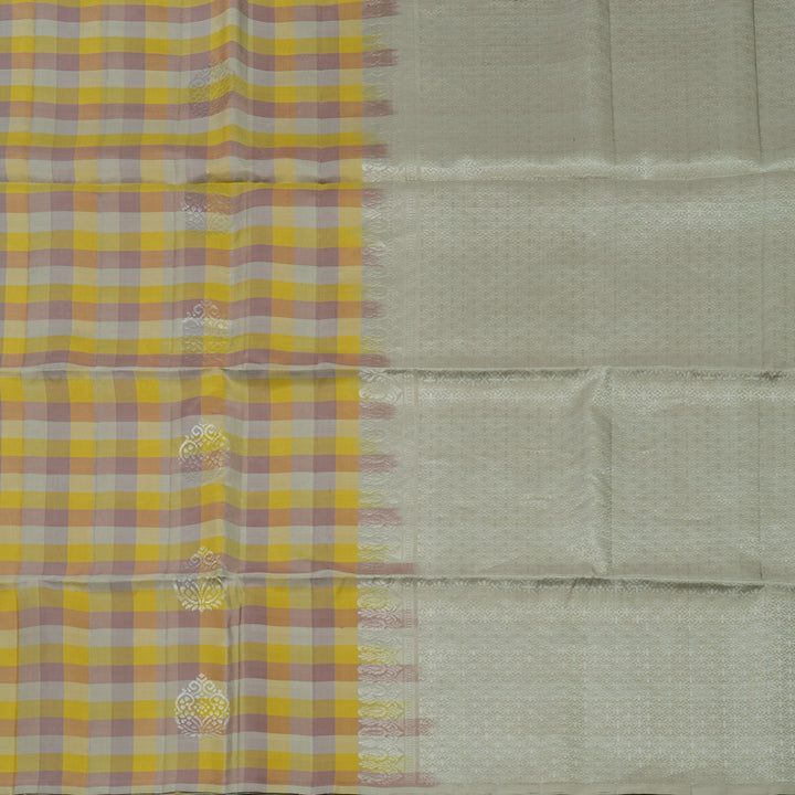 Hayagrivas Handloom Pure Multicolour Soft Silk Saree KBE696G2-2