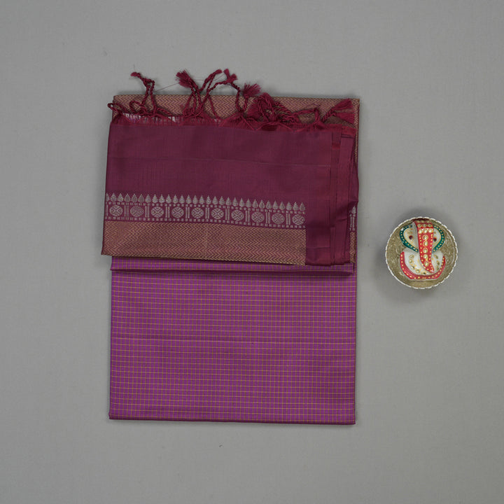 Hayagrivas Purple Pure Soft Silk Saree KBE70D2-2