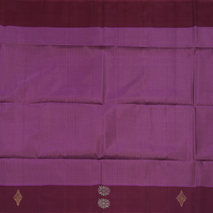 Hayagrivas Purple Pure Soft Silk Saree KBE70D2-2