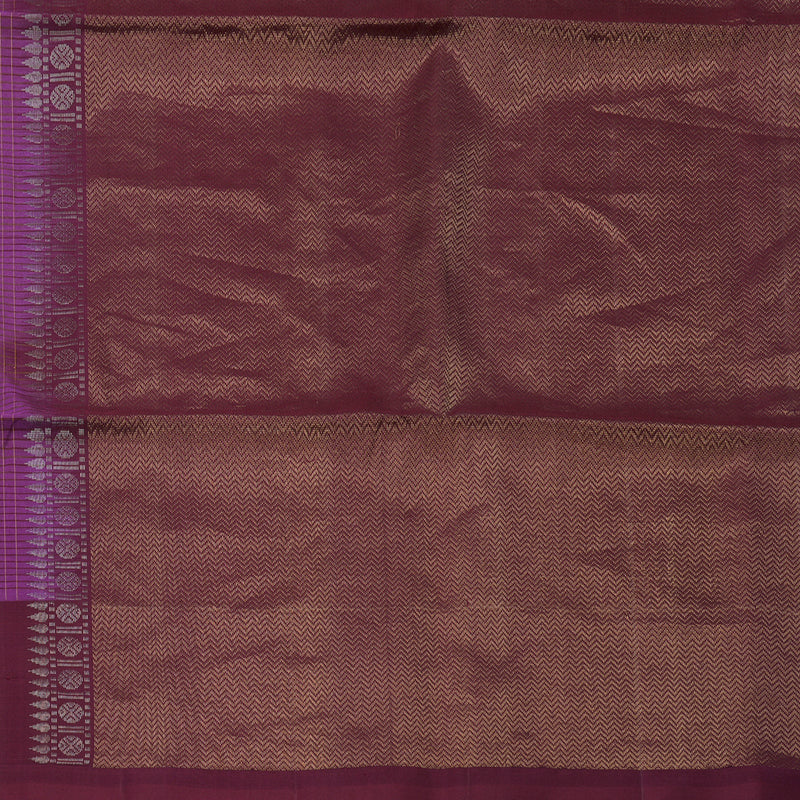 Hayagrivas Purple Pure Soft Silk Saree KBE70D2-2