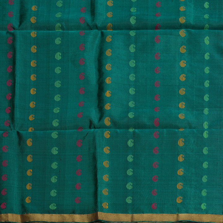 Hayagrivas Handloom Araku Maroon Soft Silk Saree KBE70D2-7