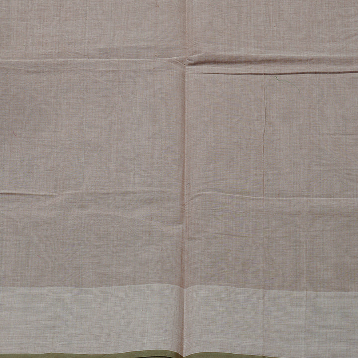 Hayagrivas Handloom Pure Cotton Saree in Soothing Sandal KBE71D12-1