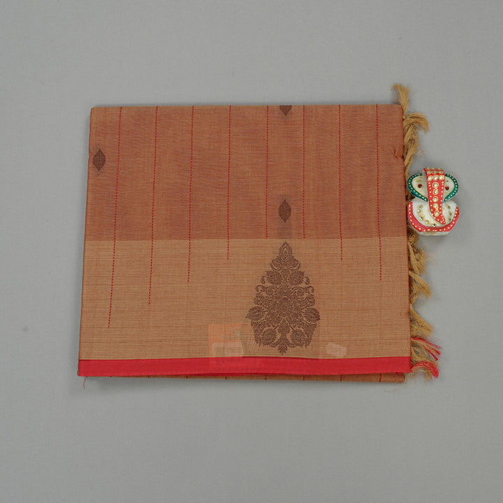 Hayagrivas Handloom Pure Cotton Saree in Serene Onion Pink KBE71D12-2