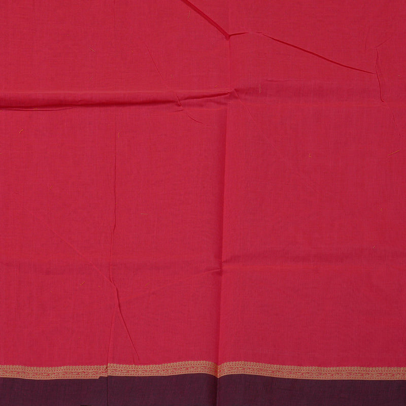 Hayagrivas Handloom Pure Cotton Saree in Dreamy Pink KBE71D14-1