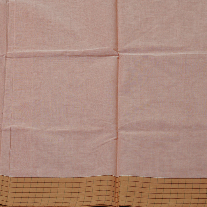 Hayagrivas Handloom Pure Cotton Saree in Serene Onion Pink KBE71D2-1