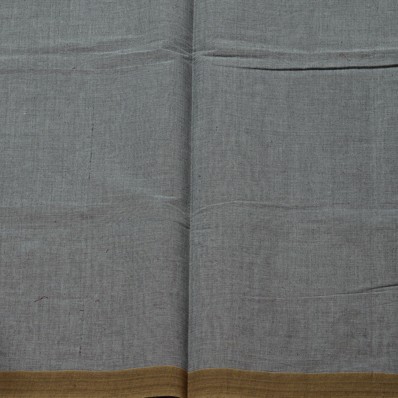 Hayagrivas Handloom Pure Cotton Saree in Tranquil Grey KBE71D30-1