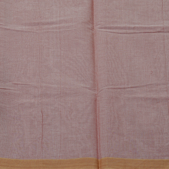 Hayagrivas Handloom Pure Cotton Saree in Delicate Onion Pink KBE71D30-2