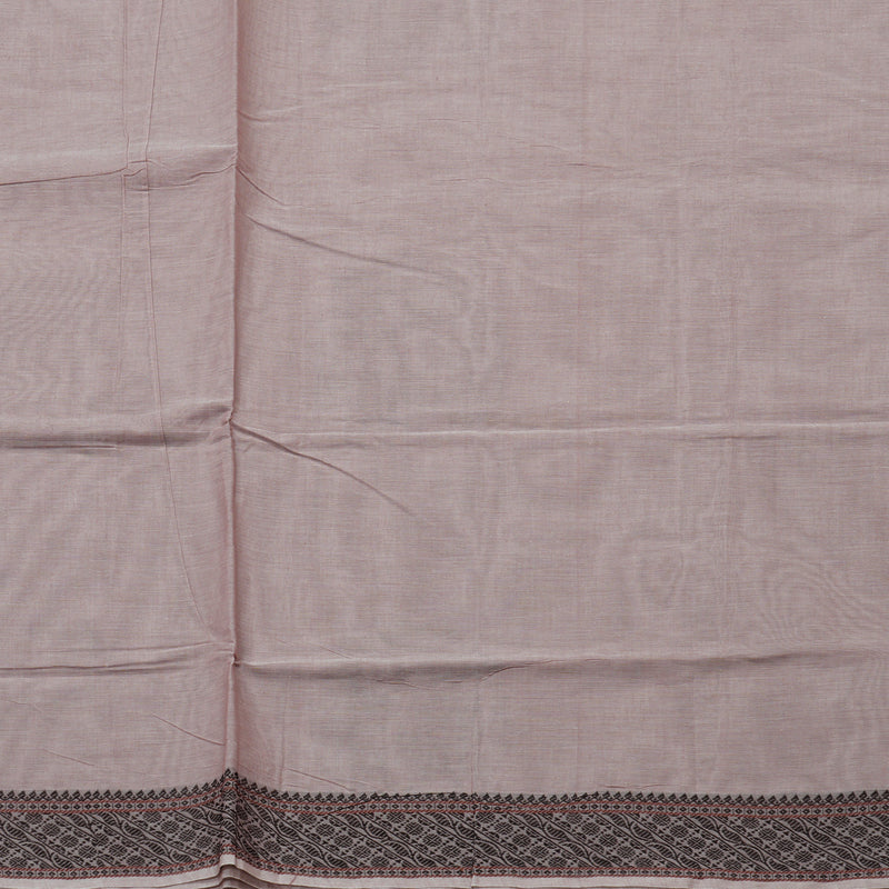 Hayagrivas Handloom Pure Cotton Saree in Mellow Onion Pink KBE71D38-5