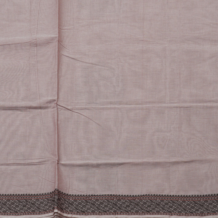 Hayagrivas Handloom Pure Cotton Saree in Mellow Onion Pink KBE71D38-5