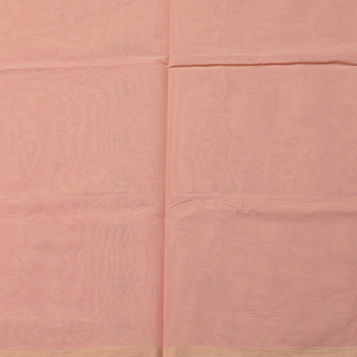 Hayagrivas Handloom Cotton Saree in Dreamy Light Baby Pink KBE71D40-2