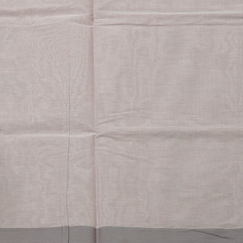 Hayagrivas Handloom Cotton Saree in Muted Beige KBE71D44-13