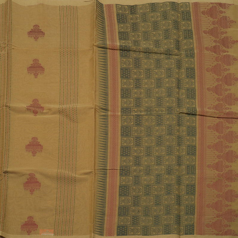 Hayagrivas Handloom Pure Cotton Saree KBE71D47-2