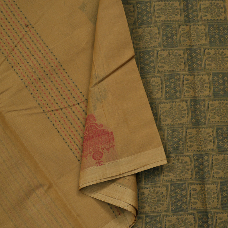 Hayagrivas Handloom Pure Cotton Saree KBE71D47-2