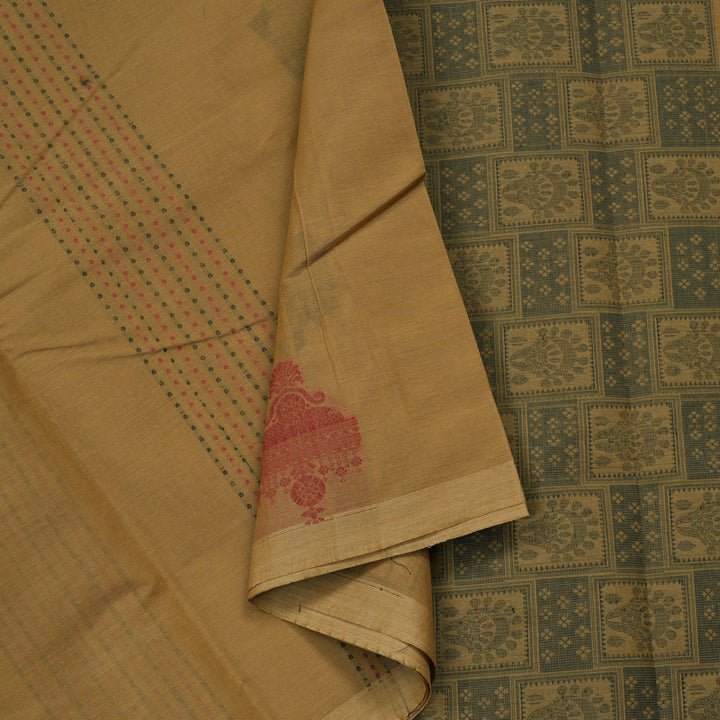 Hayagrivas Handloom Pure Cotton Saree KBE71D47-2